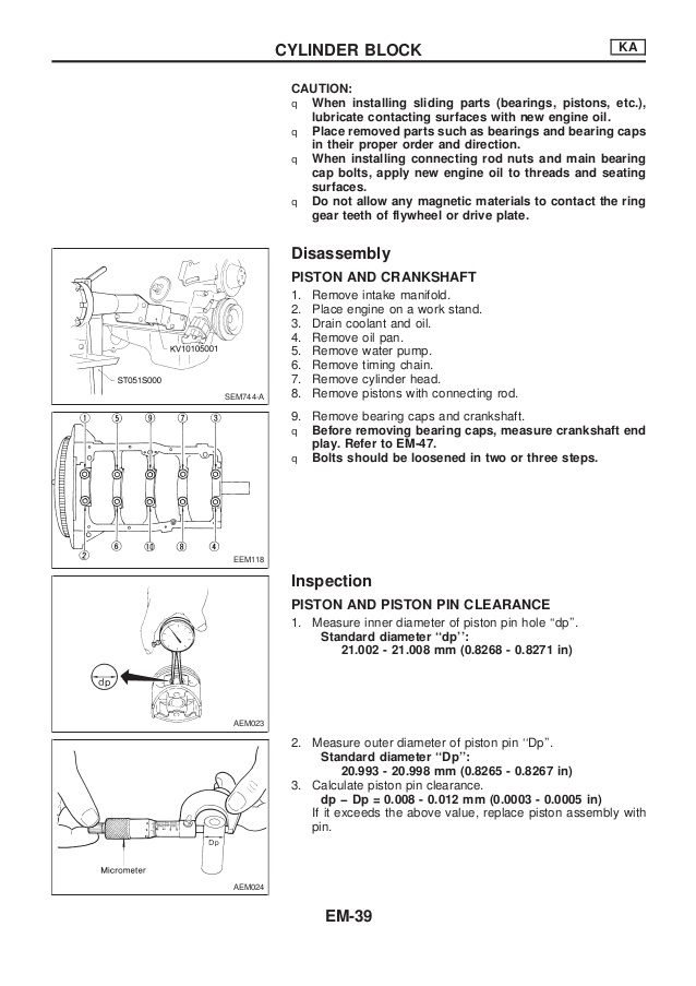 Nissan qd32 service manual